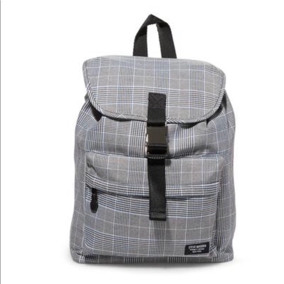 steve madden gray backpack